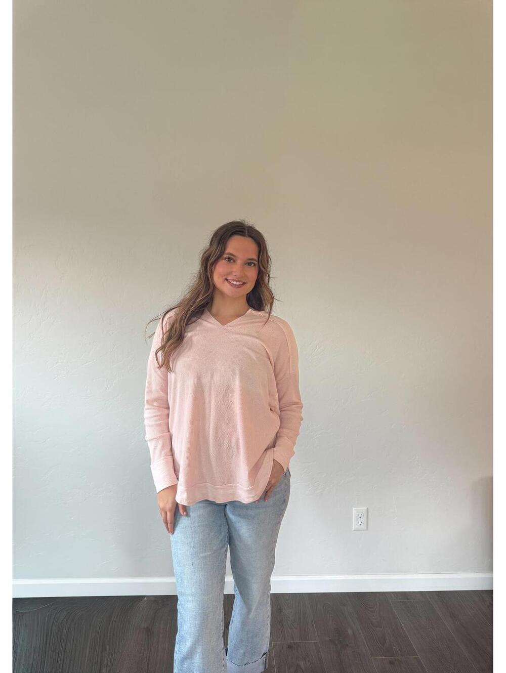 Blue B Rosey Top